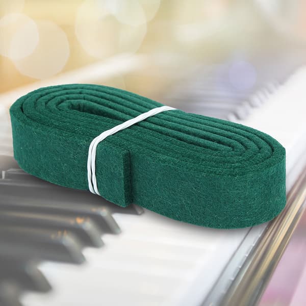1265*25*5mm Dark Green Piano Check Tape Tuning Tool Musical Instrument Accessory
