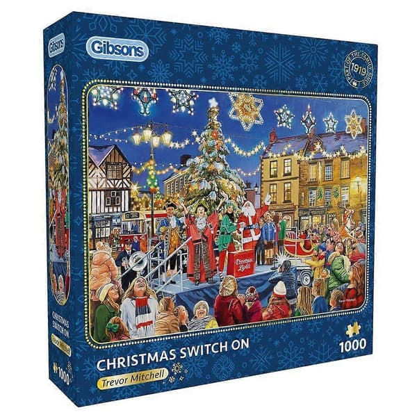 Gibsons Christmas Switch On Puslespill (1000 biter) (FMY) 1000 biter 1000 Pieces