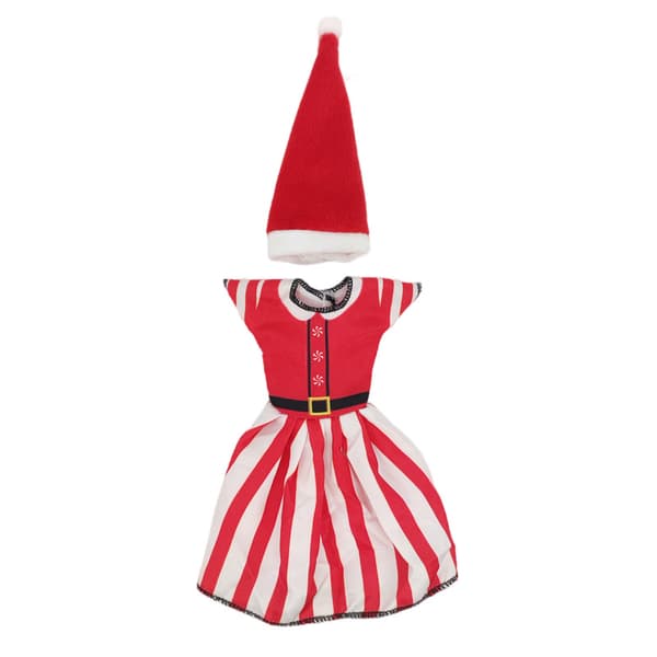 /#/11 tommer Santa hat sæt udklædning mode Barbie dukke prinsesse/#/