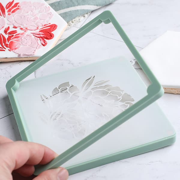 Magnetic Stencil Frame Square Templates Fixing Tool Reusable Craft Decorations Fastening Holder DIY Household Tool