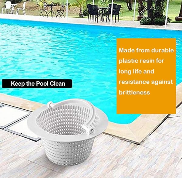 Skimmer Basket Compatible with Hayward SP1091WM Automatic Skimmers, Basket (2-Pack)