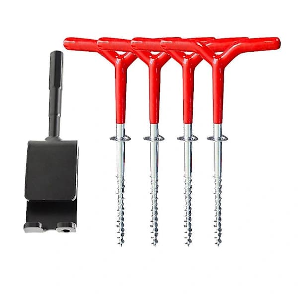 Ice Drill Attachment for Spike Spiral, Ice Spike for Outdoor Fishing