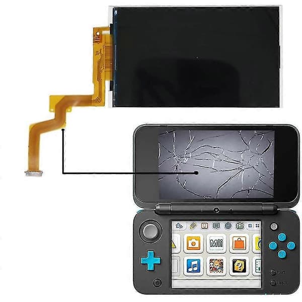 Replacement Top Screen for New 2ds Xl, LCD Display for New 2ds Xl/ Ll Syst