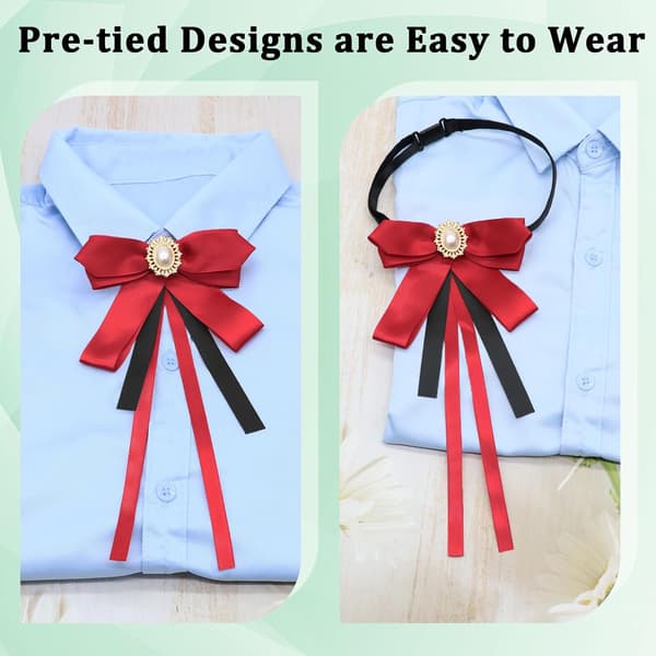 Fluga för kvinnor Damer Band Bolo Slipsar Bal Arbete Daglig Rem: Röd - Strap: Red