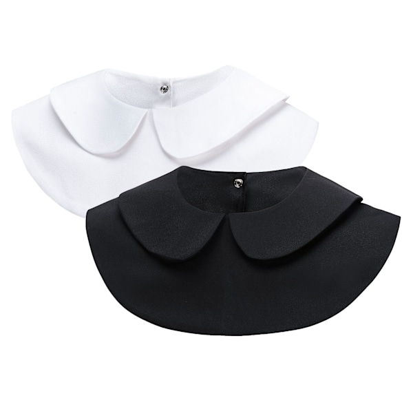 2-piece detachable collar, fake collar, doll collar