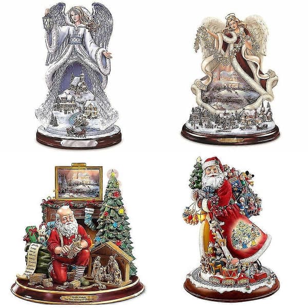 PVC Christmas Window Decorations, Room Decor, 20x30cm, Non-toxic Wall Decals