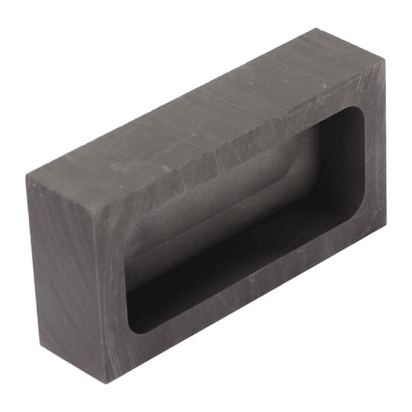 Graphite Ingot Mold Rectangular Refining Mold for Melting Casting Metals Jewelry 10ml