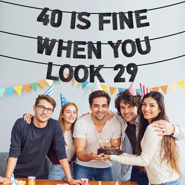 40 on hyvä, kun olet musta naisille