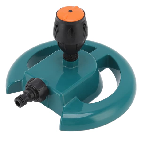 Automatic 360 Degree Rotation Garden Lawn Sprinkler Durable ABS Round Base