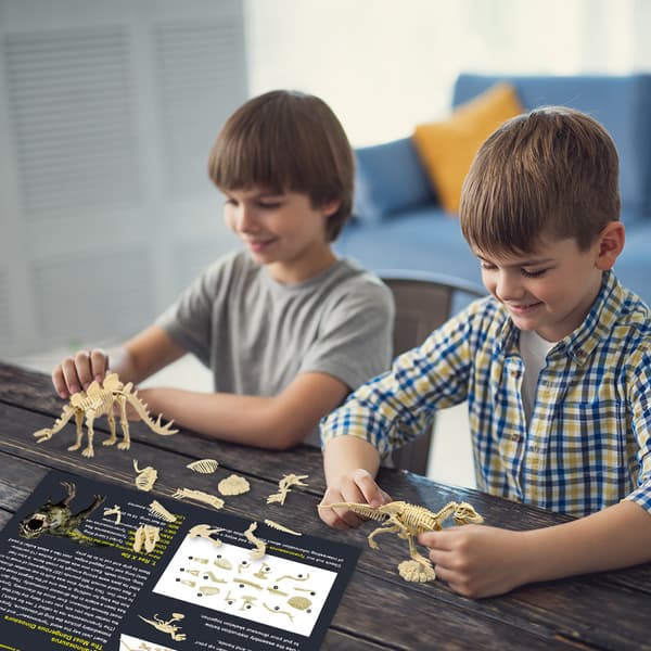 Hands Craft DIY 3D Trepuslespill Bundle Set, Pakke med 1 Dinosaur B