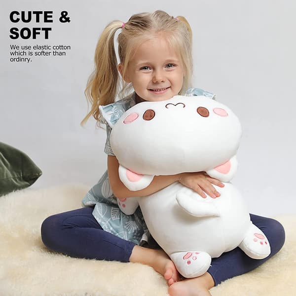 Plysjdyr, Søt Katteplysjpute, Plysjdyr, Kawaii