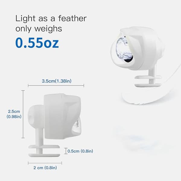 Hovedlykter for Crocs-sko - 2X Selvlysende LED-tresko