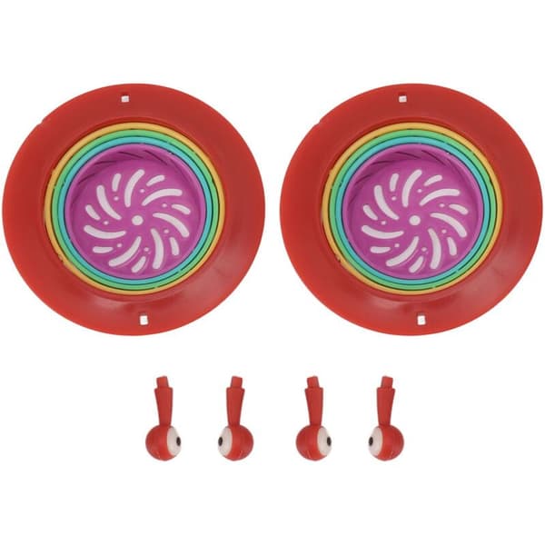 Piece foldable, clog-free, colorful, monster-shaped sink strainers with handle for kitchen and bathroom