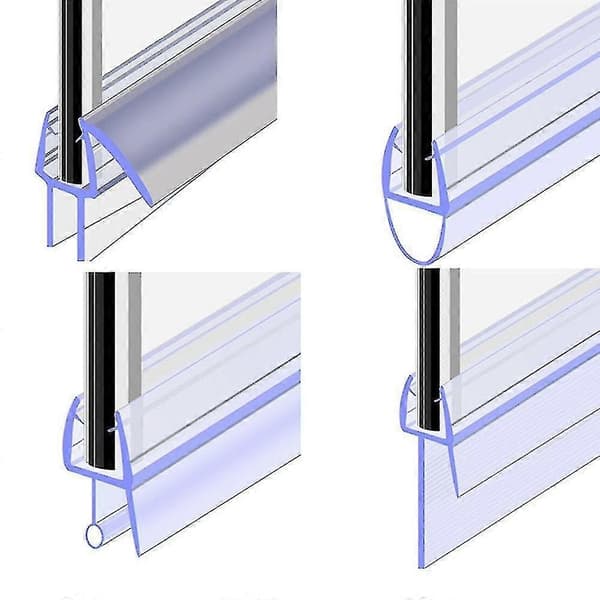 A 8mm A3 Sealing Strip for Shower Screen, Window Glass, Daily Tools