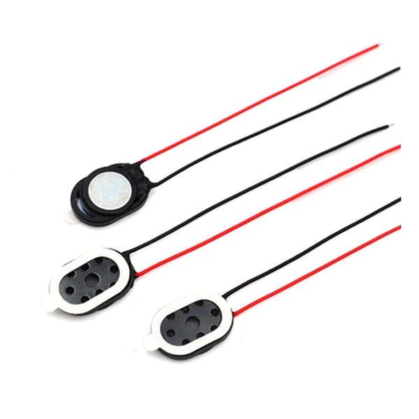 2-pack bärbara minihögtalare Audio 1015 8ohm 1w högtalare med kabel