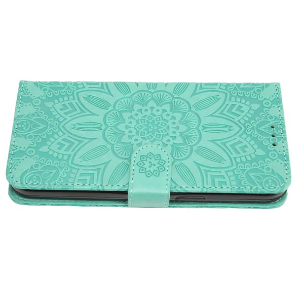 Wallet Case for iPhone 14 PRO, PU Protective Case with Floral Pattern, with Credit Card Holder and Stand