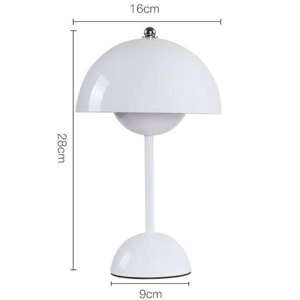 Dimmable Cordless Table Lamp with 3 Modes, Night Light Pink_MGF Pink Pink
