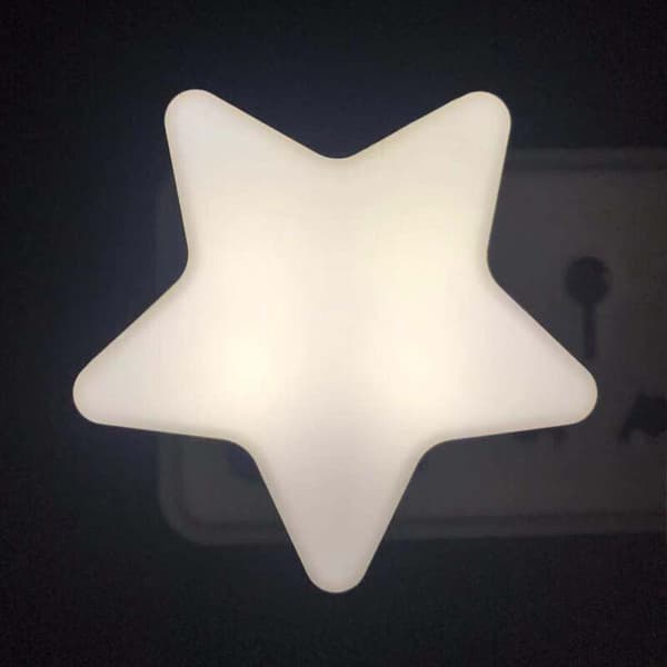Ny ny fem gren LED-lys sensor LED med varm energibesparende funksjon (hvit)