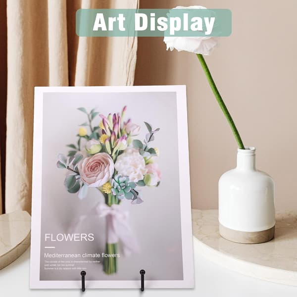 5 st Displayställ 15 cm Bildramställ, Ställ för Display, Tallrikshållare Displayställ Hållare för Bilder_tfrf