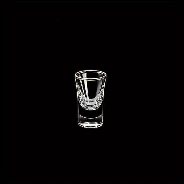6 stk, 15 ml Mini Shotglas til Bar, Pub, Klub, Restaurant og Hjemmebrug - Perfekt til at Nyde Dine Yndlingsdrinks