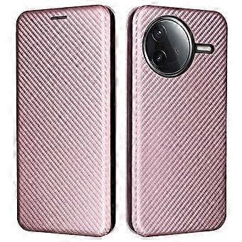 Kompatibelt med Xiaomi Poco F7 Pro 5G Mobilskall Roségull