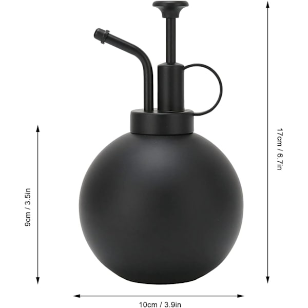 Sprayflaske 500ml 304 Rustfritt Stål Planteforstøver for Hage