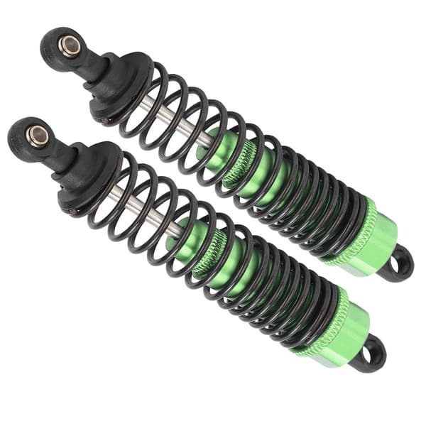 Metal 100mm Shock Absorber Spring Damper Replacement for TRAXXAS SLASH 2WD RC CarGreen