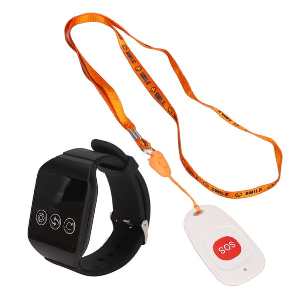 Caregiver Pager SOS Wireless Waterproof Stable Signal Vibration Portable Remote Nurse Call System