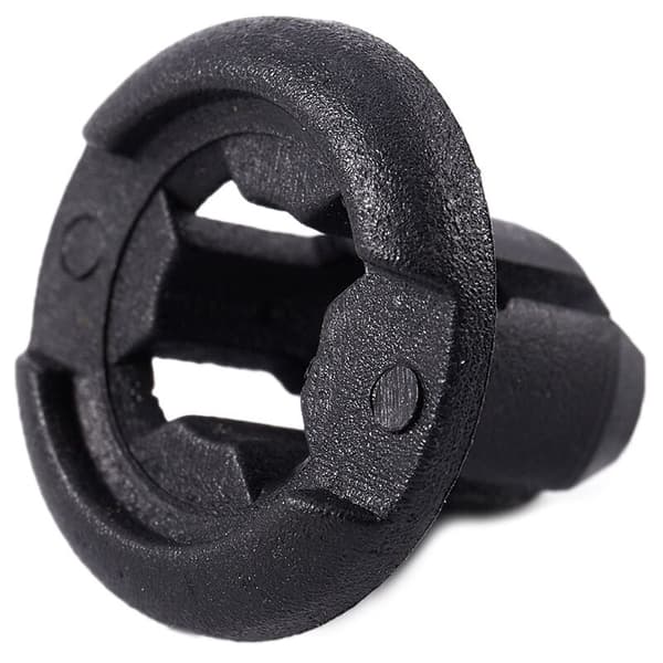 Bil 10 mm plasthuldiameter nitter 10 mm stænkskærm fastgørelsesclips 50 stk