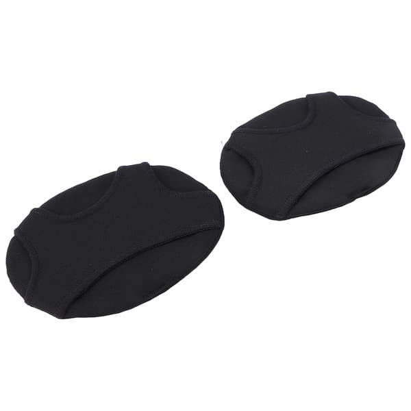 Elastic Forefoot Shoe Inserts, Toe-Divided Foot Pads, 3-Hole Metatarsal Pads