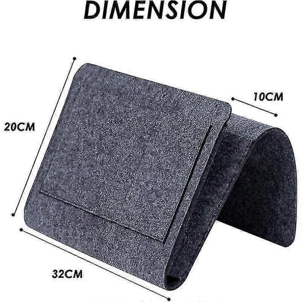 Sengorganisator Sofa Armlene-organisator Fjernkontroll Sofa Lomme