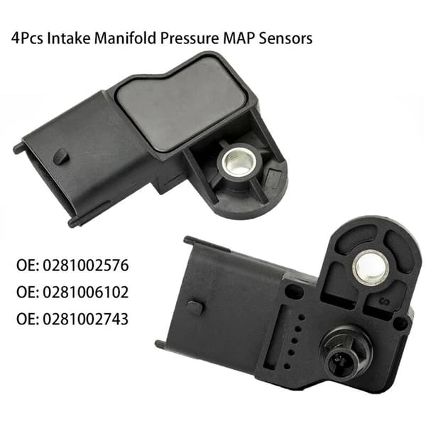 4 stk 0281002576 Indsugningsmanifold Tryk MAP-sensorer til FE- FM FL 0281006102 Boost Tryksensor