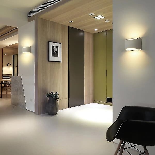 Moderne LED-væglamper, vægmonterede belysningsarmaturer
