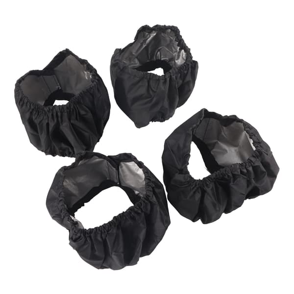 Dustproof Stroller Wheel Cover, Oxford Cloth, Stroller Wheel Protection, Stroller Accessories, Black S