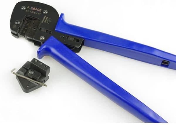 A-2546b Solpanel MC4-stik Kabel Krympeværktøj til Hjemmeinstallation