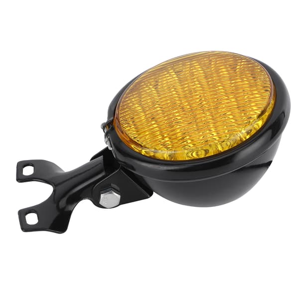 LED-frontlys Fjernlys/Nærlys Gul Linse Vanntett LED-frontlys Universal for 12V Motorsykkel