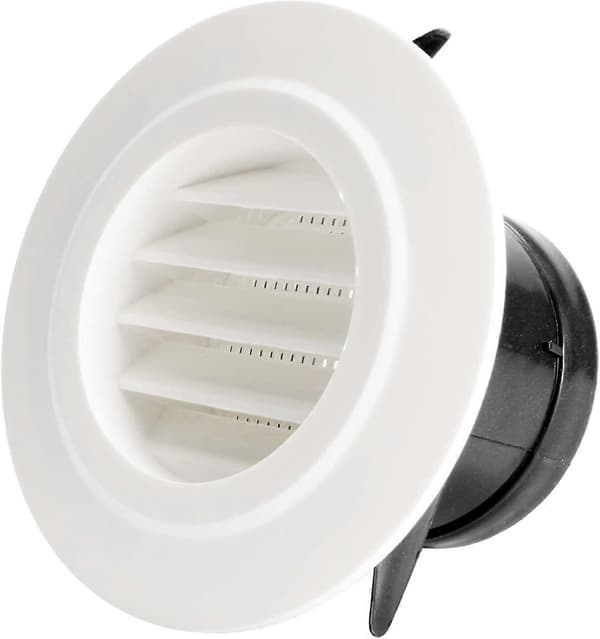 125mm Ventilation Nozzle with Protective Grille - ABS (painted 125mm) (FMY)