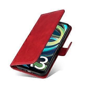 För Xiaomi Redmi A3 4G/Poco C61 4G Fodral Magnetlås Läder Flip Plånbok Mobilskal Style C