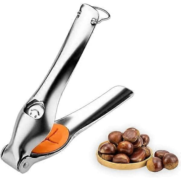 Kastanjeklipper, rustfrit stål kastanjeklipper, robust kastanjeåbner