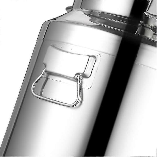 Sealed 304 Stainless Steel Milk Can 5L Capacity with Handle for Easy Use - XS2 -