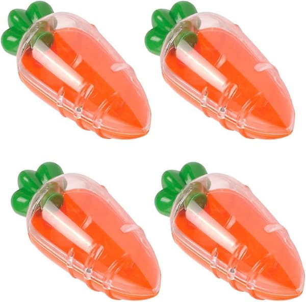 6 st morotsformade godisförvaringslådor festpresentlåda (orange)