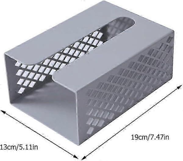 DIY Trace-Free Wall-Mounted Tissue Box, Bathroom Accessory for Home Kitchen Toilet