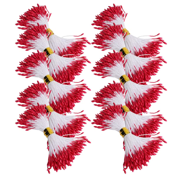900 pcs gypsophila red stamens for artificial bouquet decoration (1 mm (#2))