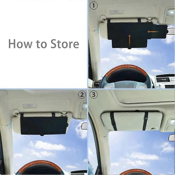 Car Sun Visor Extender Sun Visor Extension Board Screen Blocker