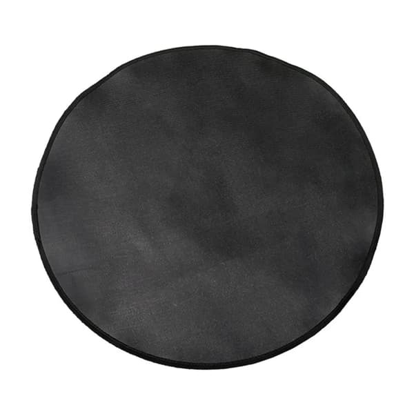 36 inch Grill Mats Grill Protector Mat Fire Pit Mat Fireproof Mat Fireproof Pad Flame Retardant Grill Accessories Black