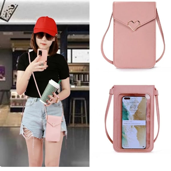 Mobil Taske Touch Screen Telefon Tasker ROSA pink