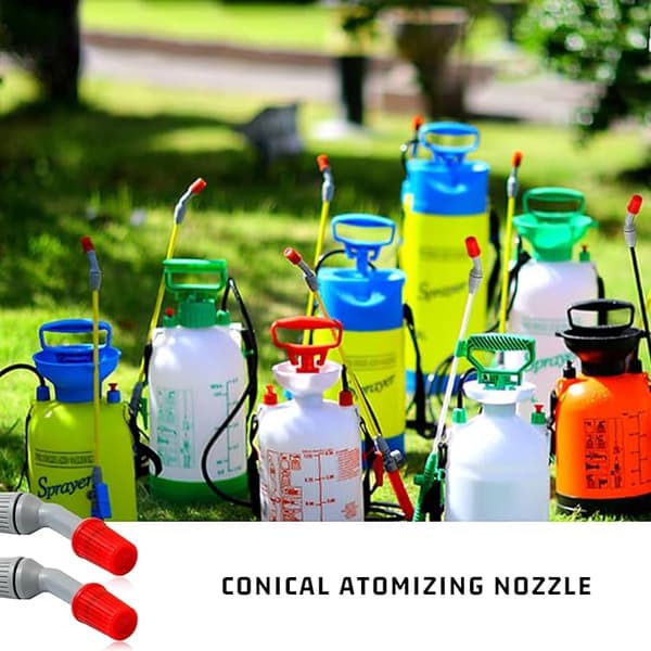 5-pack plastic nozzles, garden irrigation spray accessories, sprayer