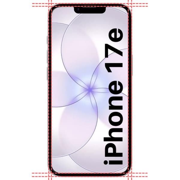 Støtsikkert deksel til iPhone 17e og 2 skjermbeskyttere i herdet glass Phonillico® Transparent Transparent