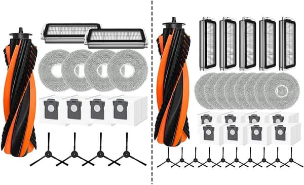 Cecotec Conga X70 Tilbehørssæt Robotstøvsugerposer Moppe Side Til til Støvsugerfiltre Klude Nonwoven Vaskbar Rengøringsydelse(B) størrelse:b