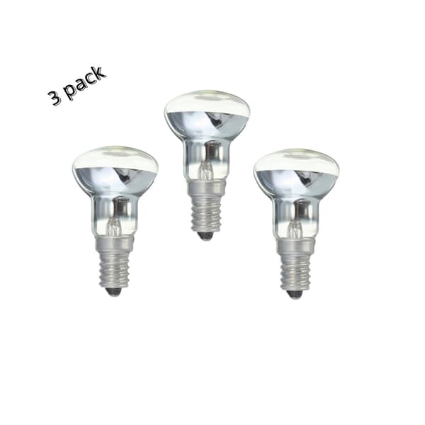 E14 LED-lamppu Edison-ruuvireflektorilla, 25W, pesuun/vahaan, 3 kpl. Lämpölamppu.